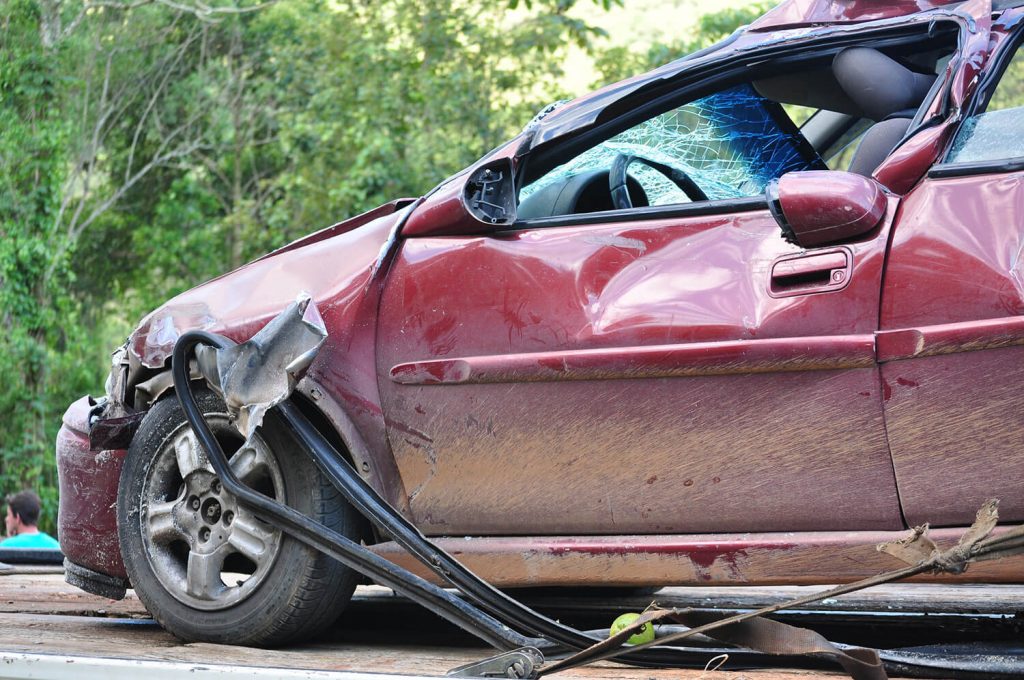 A car accident caused by an uninsured motorist in Albuquerque, NM.